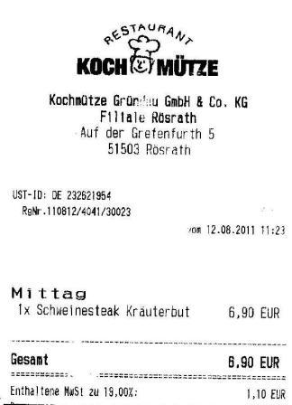 bnsz Hffner Kochmtze Restaurant